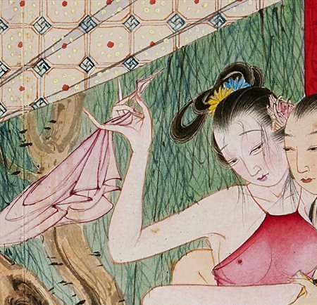 皋兰县-迫于无奈胡也佛画出《金瓶梅秘戏图》，却因此成名，其绘画价值不可估量